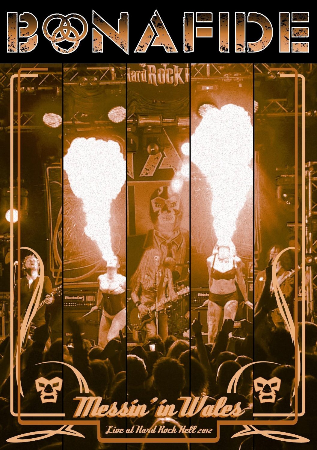 Bonafide: Messin' in Wales - Live at Hard Rock Hell (DVD) Bonafide