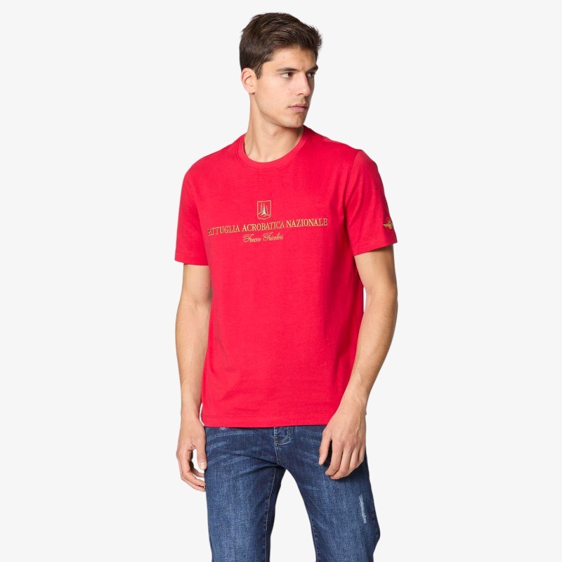 Футболка Aeronautica Militare TS2410 19333 красная Размер L CE25 16390₽