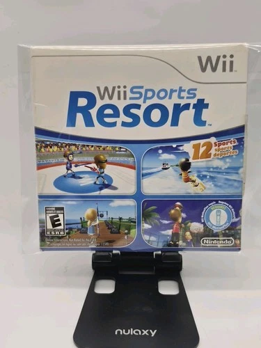Wii Sports Resort Nintendo Wii Video Game - Authentic Disc & Original Sleeve