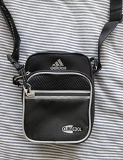 adidas Climacool Side Bag Black Classic Festival Bag/Cross Body Adjustable Strap