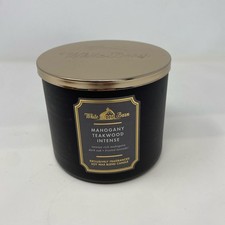 White Barn 3-Wick Candle 14.5oz Black Mahogany Teakwood Intense