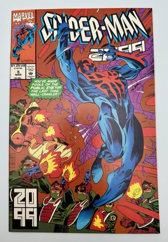 Marvel Comics - Spider-Man 2099 #5 (1993) sehr guter Zustand/B&B/CS - Bild 2 von 10