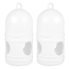 Pigeon Water Dispenser 9.44 Inch Plastic Birds Water Feeder Cup Odorless Stab...