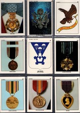 lot de 10 cartes 1991 Topps Desert Storm