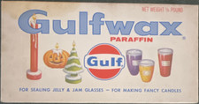 Gulfwax Paraffin Model Paraffin Wax Block, White, 1 lb Box, MPN 44256