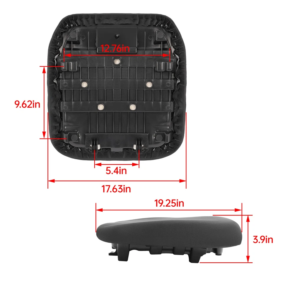 For Yamaha Viking 700 YXM700D 4X4 2014-2022 3PCS Bottom Seat Assembly Foto 2 de 4