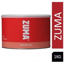 Zuma Spiced Vegan Chai Powder 1kg Tin Authentic Cafe Style Spiced Drink Mix