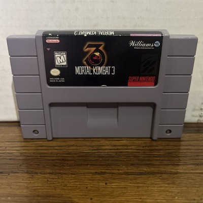 Mortal Kombat 3 (Super Nintendo Entertainment System, 1995) Cartridge Only