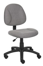 Boss Grey Deluxe Posture Chair MODEL  B315-GY
