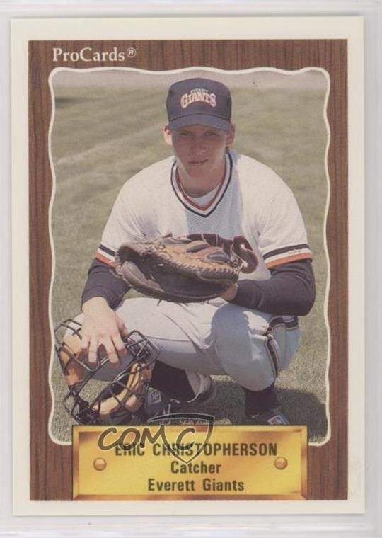 1990 ProCards Minor League Eric Christopherson #3129 8d2
