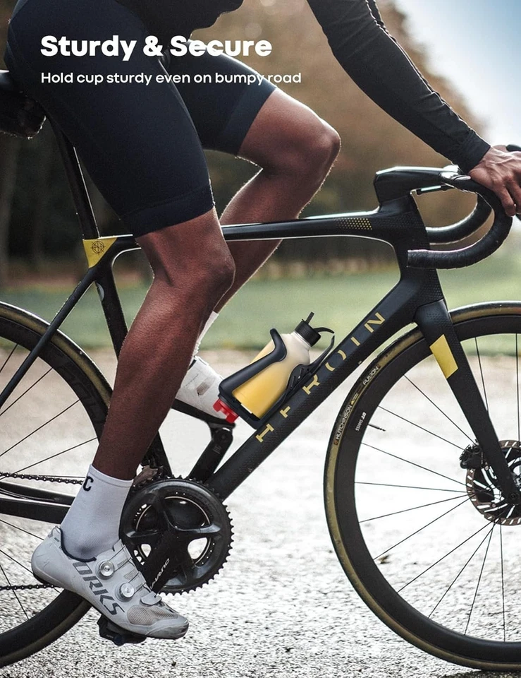 Lamicall Bike Water Bottle Holder - [For 2-2.75" Diameter Bottles] [For Handleba - Image 2 of 4