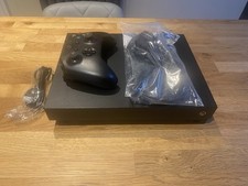 Microsoft Xbox One x 1TB Black Console with Controller and Cables