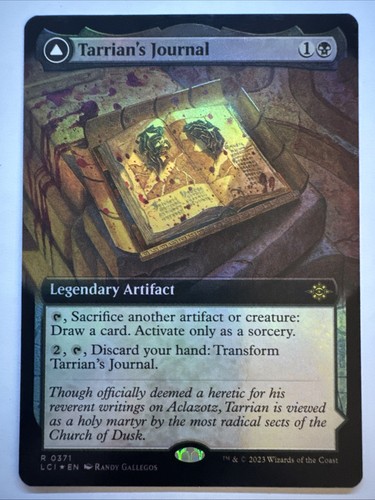 Tarrian's Journal (Extended Art) The Lost Caverns of Ixalan Foil - Picture 1 of 1