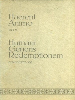 HAERENT ANIMO - HUMANI GENERIS REDEMPTIONEM RELIGION/ANDERE RELIGIONEN