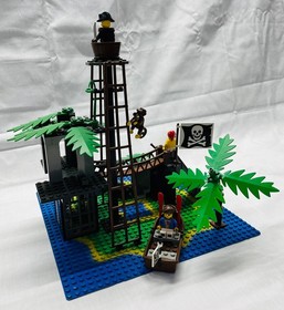 LEGO 6270 Forbidden Island Pirate Island Complete OBA Instructions 1989
