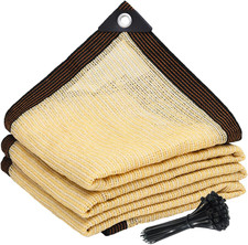 90 Sun Shade Cloth For Garden 10 20ft Heavy Duty Shade Tarp With Grommets 