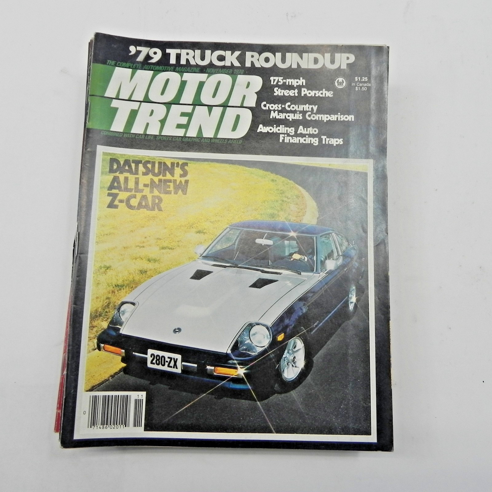 1978 MOTOR TREND MAGAZINE LOT OF 12 ISSUES FULL YEAR RACING CAR CUSTOM MUSCLE