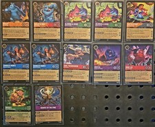 Lorcana Attack Of The Vine Cold Foil Super Rare Lot Of 12 NM