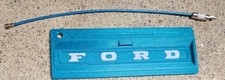 Ford Tailgate Seafoam Green 3d Keychain - Vintage Look