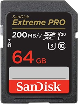 SanDisk Extreme PRO SDXC UHS-I Speicherkarte 64 GB (V30