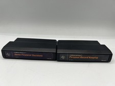 Vintage Texas Instruments Computer Command Modules TI-99/4A Finances