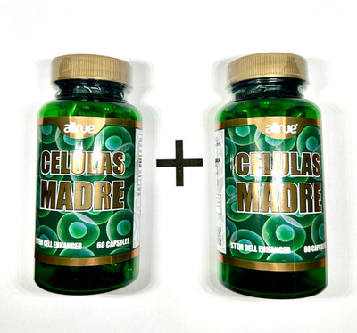 Celulas Madres AFA Suplemento Celular,Energizante y Antioxidante 120Cap ORIGINAL