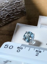  2.00ct Sky Blue Topaz Stud Earrings 6mm Round Brilliant Cut 925 Sterling Silver
