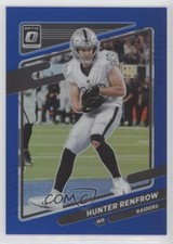 2021 Panini Donruss Optic Blue Prizm 104/179 Hunter Renfrow #39 s1i