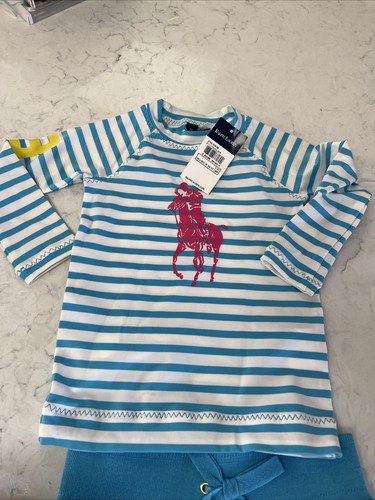 Polo Ralph Lauren Bebé Niño Talla 2/2 T Niñas Conjunto Nuevo - Imagen 3 de 11