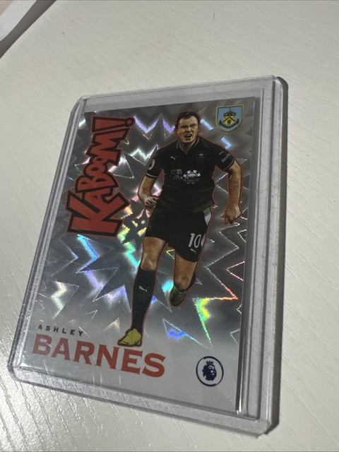 2019-20 Panini Prizm Premier League Ashley Barnes KABOOM! Case Hit