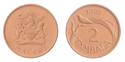 Malawi 2 Tambala, 1995, KM #34, Mint