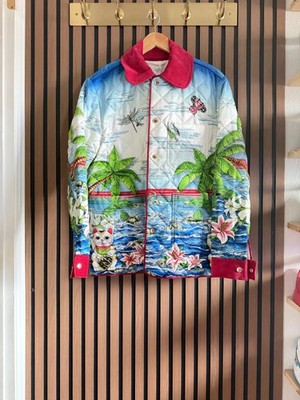 Casablanca Table Tennis Club Sunrise Quilted Jacket SIZE M
