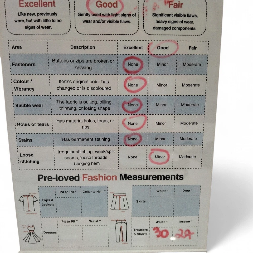 DKNY Black Pure Wool Women's Chino Trousers Short Length Pants W30 x L27 - BNWT — 第 2/4 张图片