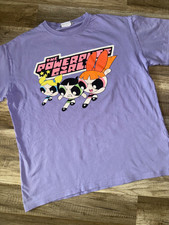 violettes T-Shirt THE POWERPUFF GIRLS  Gr. M von PULL&BEAR