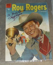 ROY ROGERS DELL COMIC BOOK / VOL.1 # 85 / AUTOGRAPHED / VERY FINE CONDITION
