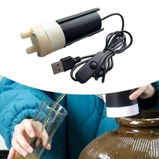 Electric Siphon Self Priming Pump Water Transfer Pump for Home Brew Wine