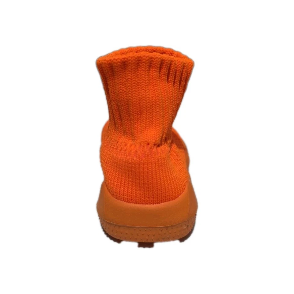 6-9 Meses Bebé Calcetín Zapatos Niños Niñas Primer Caminar Zapatos Antideslizantes Neo Naranja Foto 4 de 4