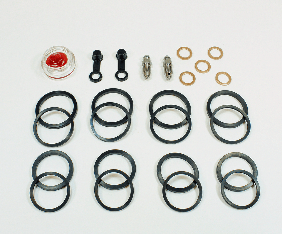 Brake Caliper Repair Seal Kit for 2007-2009 Yamaha FZ6-FZ 6 Front