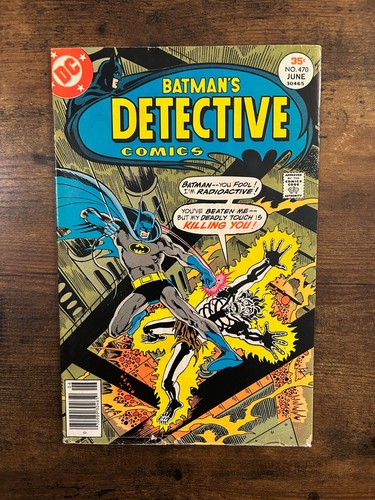 Detective Comics #470 DC Comics (1977) 5.0 VG/FN 1st App Silver St. Cloud