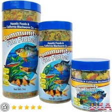 Tropical Fish Flakes Cichlids Guppies Catfish Loaches Gouramis Koi Shrimp New