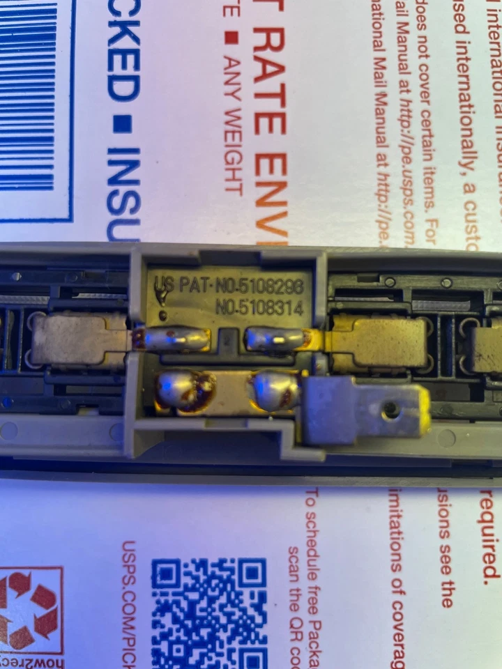 Luz de mapa de techo cúpula central delantera gris Acura Integra 1994-2001 OEM Foto 4 de 4