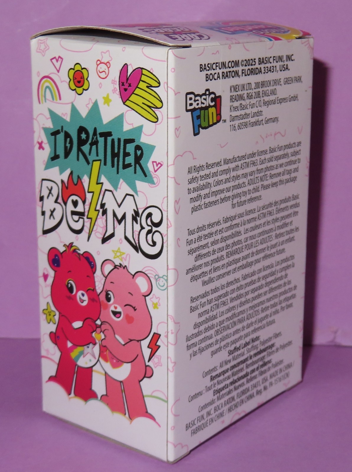 Care Bears Be Me Bear Micro Teenies Mini Smallest Boxed Single New Hard to Find