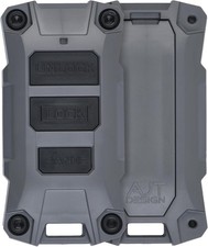 Replacement Key Fob Case Compatible with Wrangler JL 2018   Gladiator-Gray