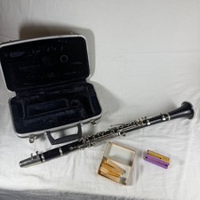 Vintage Conn Clarinet Model 16 Complete With Case Mouthpiece Reeds NEEDS CORKS