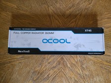 Alphacool NexXxos XT45 Full Copper Radiator, 360mm 3 Fan Black Water Cooling