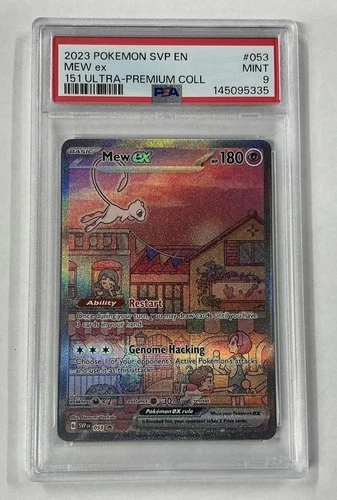 New ListingMew EX 2023 Pokemon Scarlet Violet 151 Premium Promo Card 53 PSA 9