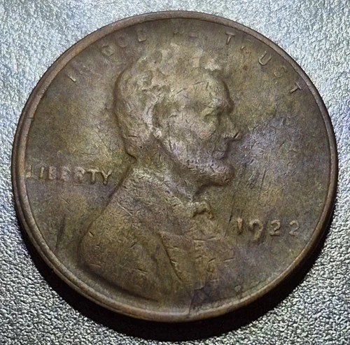 ⭐️1922 No D (Key Date) Strong Reverse (Rare-Coin) -VF/XF Condition-