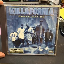 Killafornia Organization CD - NO SCRATCHES! Comptons Most Wanted Rap CD
