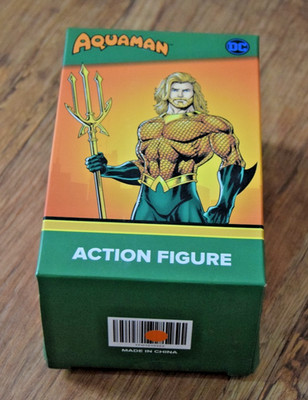 Loot Crate Exclusive Aquaman Action Figure 4'' Collectable Boxed Sealed