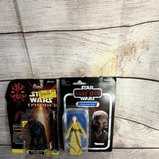 Hasbro Star Wars Darth Maul & Supreme Leader Snoke Vintage Collection CommTech